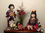 アンティークドール・レプリカドール・創作人形を展示販売している銀座人形館の和人形