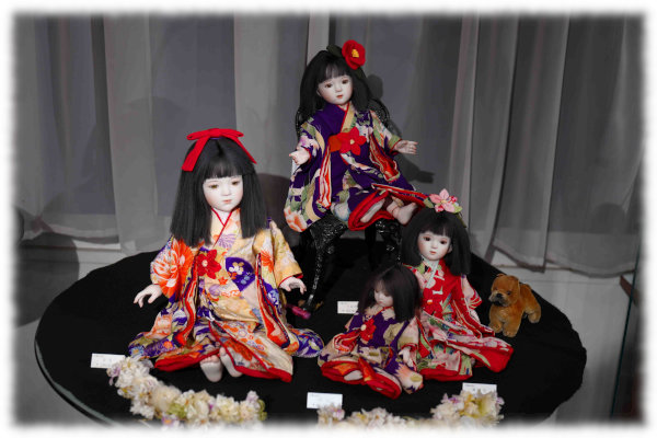 佳秀作】 特選 術美 市松人形 御人形 秋の和人形展～市松人形