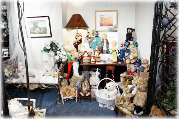 ミニチュアドールとテディベアなかよし動物たち