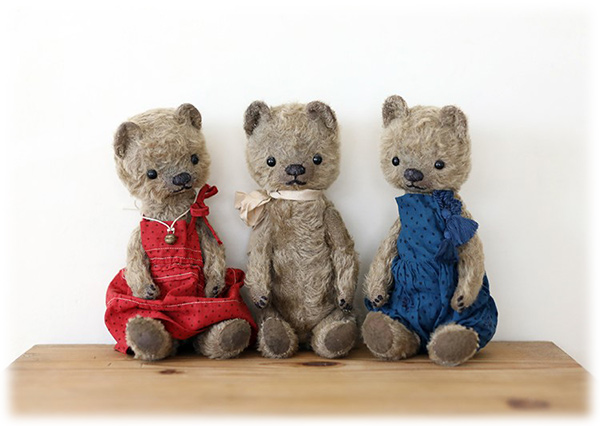 hippie coco’s planet Antique style teddy bear: The story behind hippie coco's